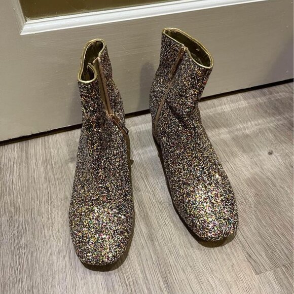 Glitter boots size 5.5, used in good conditions - Picture 1 of 4